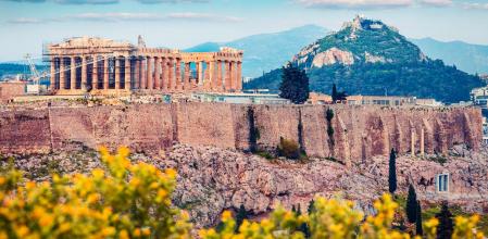 El Partenón forma parte de la Acrópolis de Atenas, Grecia