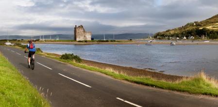 En bici por la isla de Arran, Escocia