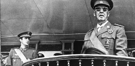 Franco y Juan Carlos en 1969.