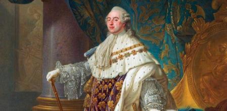 ‘Luis XVI’, óleo de Antoine-François Callet, c. 1778-1779. Museo Nacional del Prado