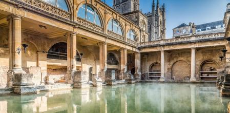 Baños romanos en Bath
