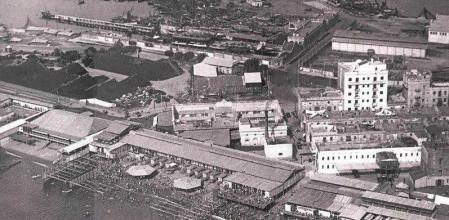 Vista del litoral de la Barceloneta.