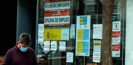 Una oficina de Empleo en Madrid