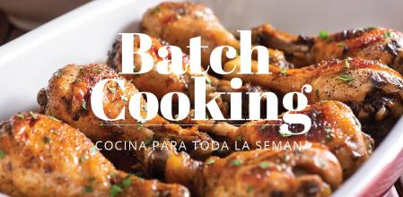 Batch cooking, el menú semanal de José Baig