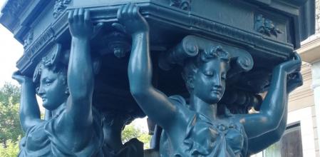 Fuente Wallace de Passeig de Gràcia.