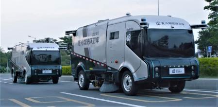 La flota de Robosweeper está controlada por un sistema basado en la nube que proporciona información en tiempo real de rutas, operaciones y estado de la conducción.