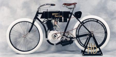 Primera moto Harley-Davidson&nbsp;