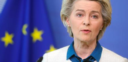 La presidenta de la CE, Ursula von der Leyen