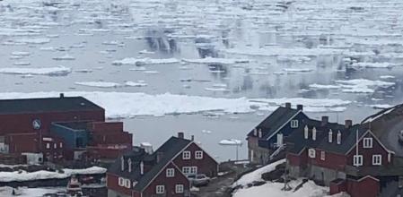 El deshielo en Tasiilaq.