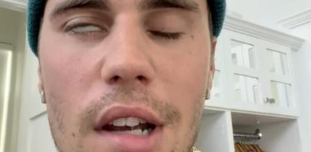 Justin Bieber en el vídeo en redes que ha compartido con sus seguidores
