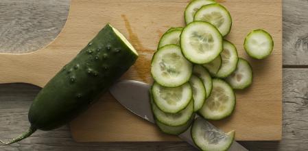 El pepino reduce la hinchazón
