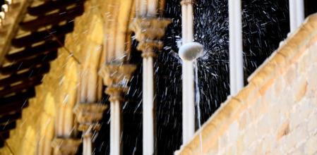 El 'ou' ya 'balla' en el surtido de la fuente.