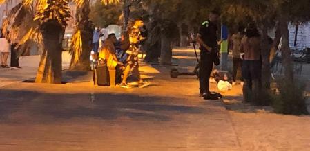 Identificaciones en la playa de Badalona