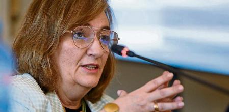 SANTANDER, 21/06/2022.- La presidenta de la Autoridad Independiente de Responsabilidad Fiscal (AIReF), Cristina Herrero, durante su participación este martes en el curso 