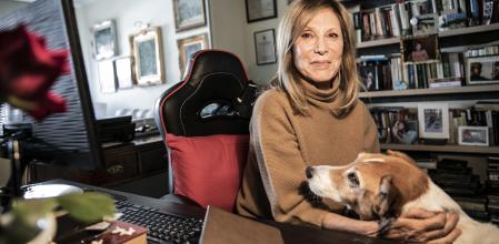 Pilar Eyre, con Fender