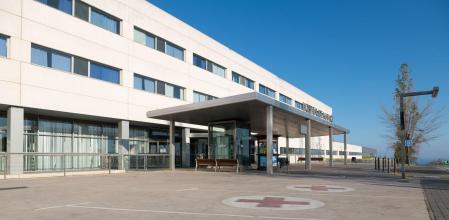 Entrada principal al Hospital de Mataró