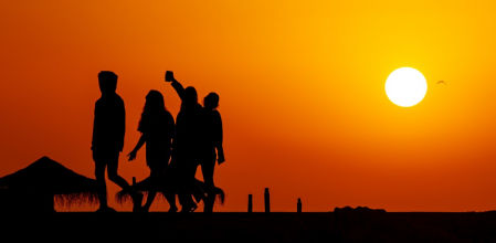 Bochorno en la Costa del Sol.