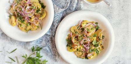 Ensalada de patata a la francesa