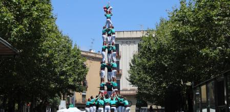 Los "castells" están muy arraigados a la cultura catalana.