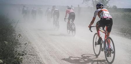 Mavi García durante la cuarta etapa del Tour de Francia 2022. 