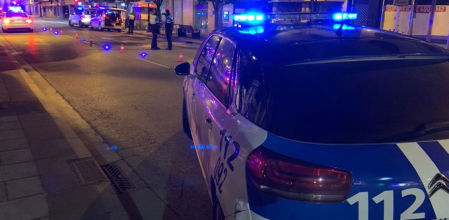 Un coche de la Policía Local de Burgos