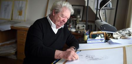 El ilustrador francés en una foto del 2015