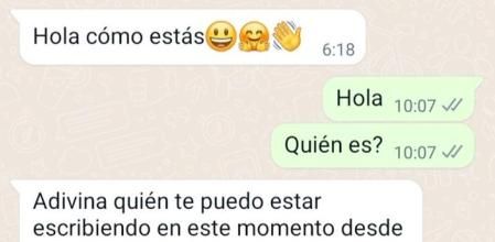 Timando al timador: la aplaudida estrategia de un tuitero ante un intento de estafa por Whatsapp