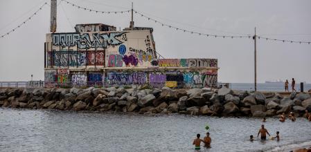 FOTO ALEX GARCIA DERRIBO RESTAURANTE ESPIGON DE LA MARBELLA. ANTIGUO BOO 2022/09/02