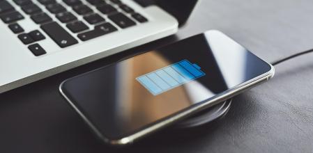 Cargador inalámbrico de móvil