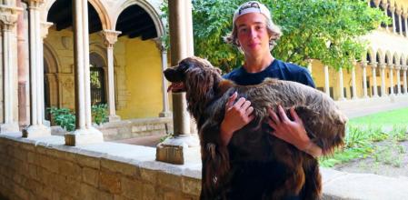 Pólux, en el monasterio de Pedralbes.