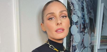 Olivia Palermo con su vestido de Zara