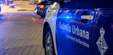 Unidad móvil de la Guardia Urbana de Barcelona