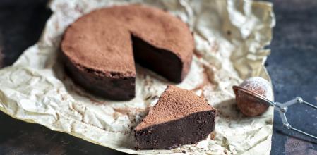 Pastel de chocolate sin harina