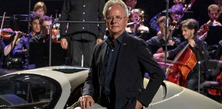 Horacio Pagani durante la presentación de su modelo Utopia, un exclusivo superdeportivo cuyo precio ronda los 2,5 millones de euros