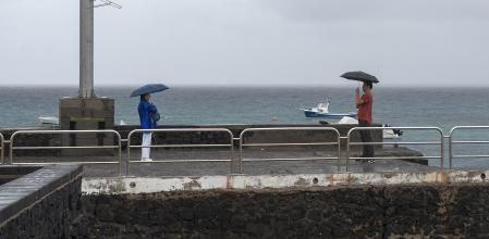La tormenta Hermine en Lanzarote