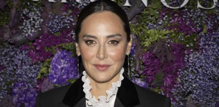 Tamara Falcó en el acto del octavo aniversario de Kronos Homes en Madrid