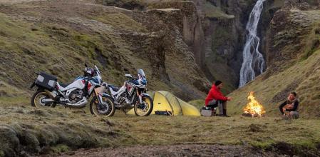 Las capacidades offroad de esta moto le permite llegar a lugares insospechados&nbsp;