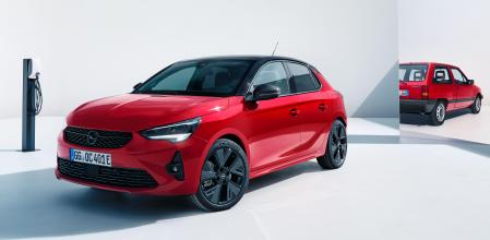La versión especial limitada numerada del Opel Corsa para conmemorar su 40 aniversario está disponible con el motor 100% eléctrico&nbsp;