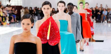 Anturio.Esta delicada flor sirve de inspiración para Anderson en Loewe