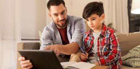Las clases de GoStudent se imparten en un aula virtual.