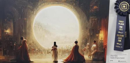 Théâtre D’opéra Spatial, de Jason Allen