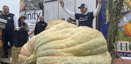 La calabaza de Travis Gienger, de Anoka, Minnesota