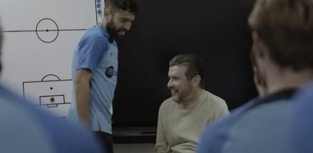 Juan Carlos Unzué y Jordi Alba