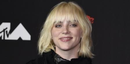 Singer Billie Eilish at the MTV Video Music Awards at Barclays Center on Sunday, Sept. 12, 2021, in New York.