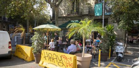 terraza con New Jersey en el Eixample