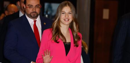 La princesa Leonor llega al Concierto de los Premios Princesa de Asturias