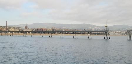 La playa del Coco de Badalona