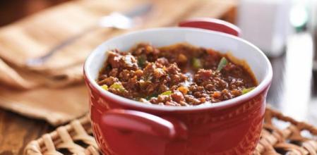 Chili con carne casero