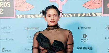 Rosalía en la alfombra roja