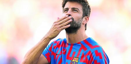 Gerard Piqué se despedirá hoy del Camp Nou